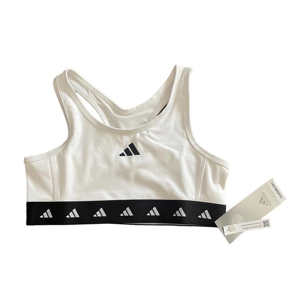 NWT Adidas Girls Sport Bra Size Girls 10/12 ( M ) - Picture 1 of 7